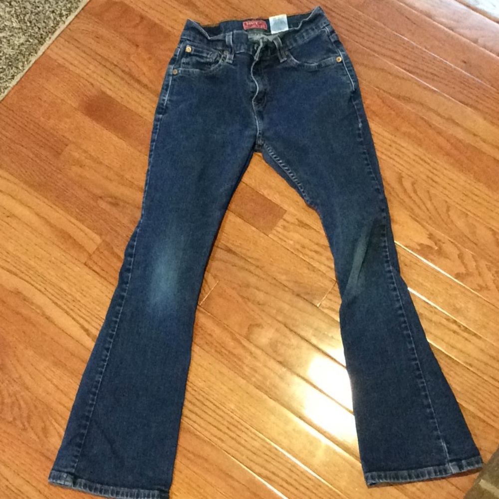 Levi stretch flare jeans